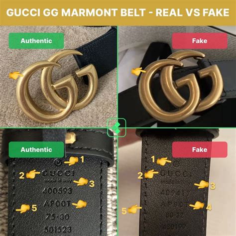 how to tell a fake black gucci belt|gucci marmont belt spotting.